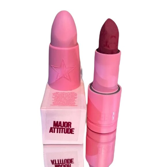 Jeffree Star Other - Jeffree Star MAJOR ATTITUDE Velvet Trap LIPSTICK Soft MATTE Vibrant BERRY Glam